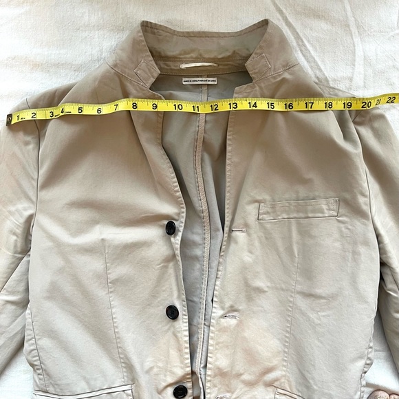 Club Monaco light tan Parisian Blazer Jacket - Picture 5 of 9